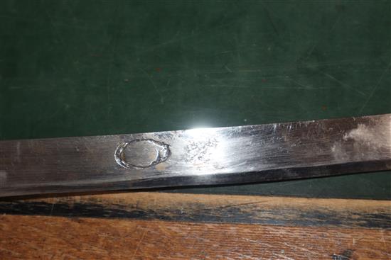 A talwar and a tribal club